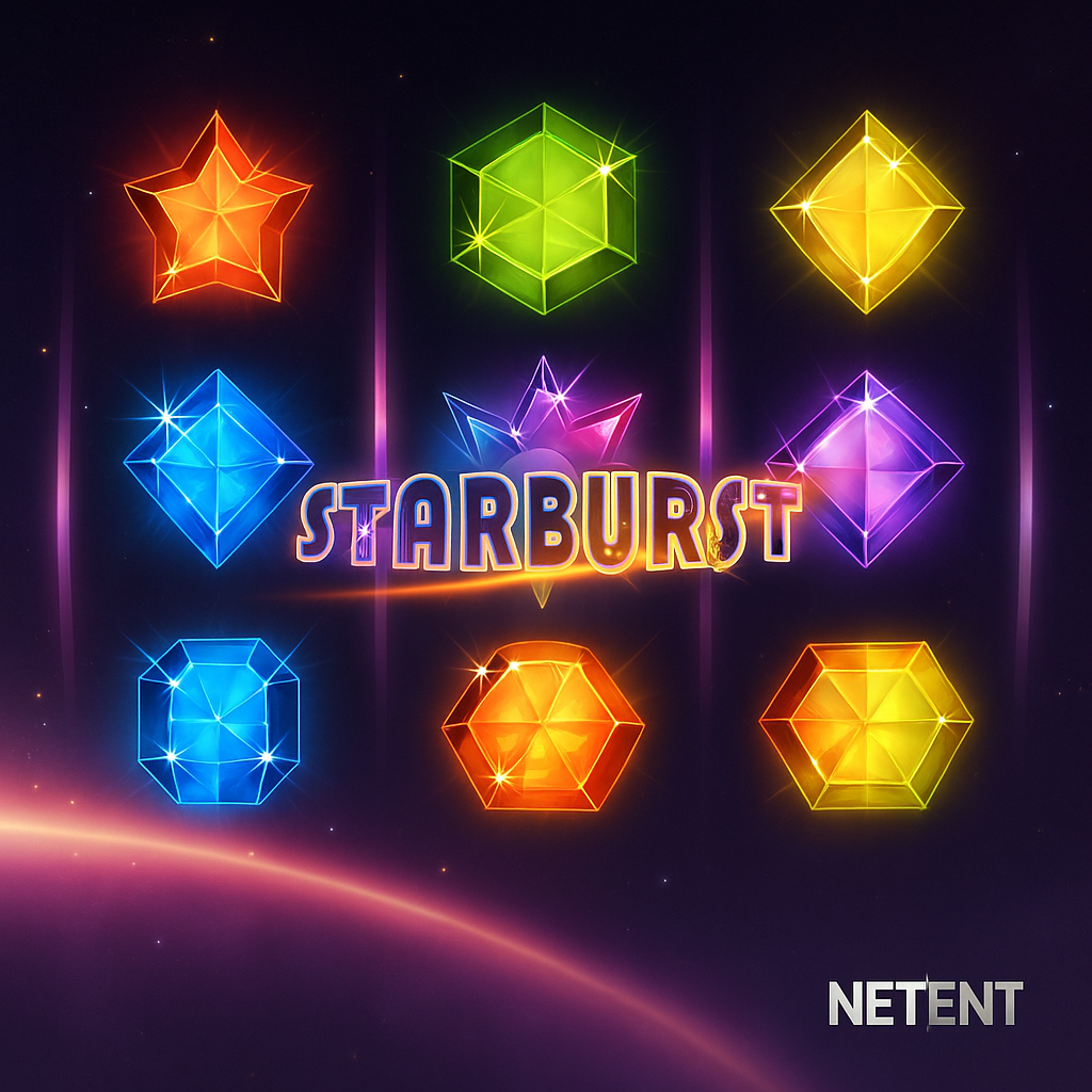 KinBet - Starburst Slot Game by NetEnt