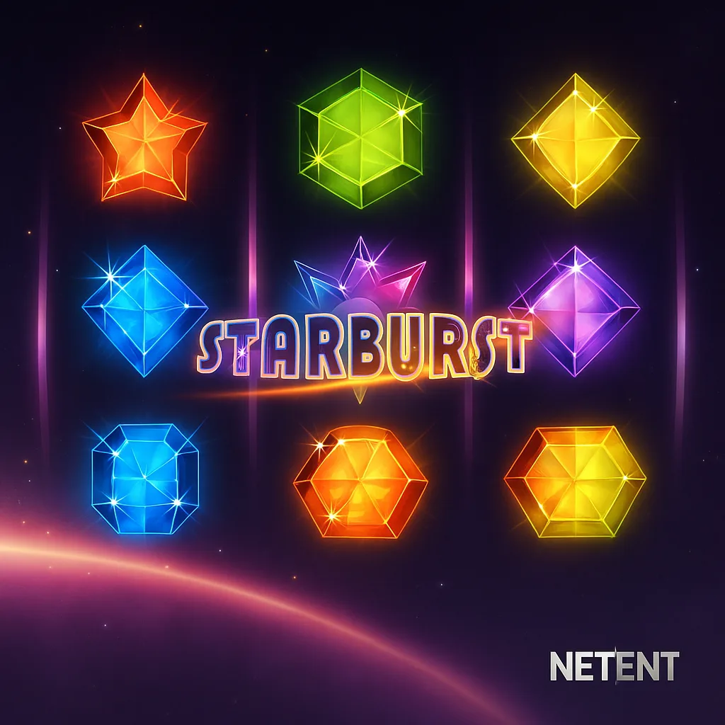 KinBet - Starburst Slot Game by NetEnt